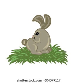 Rabbit, vector illustration