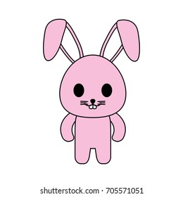 rabbit vector ilustration