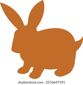 Rabbit vector image for art and other purpose.