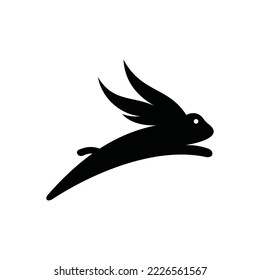 Rabbit Vector Logo Design Template