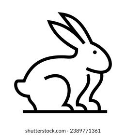 Rabbit Vector Logo Design Template