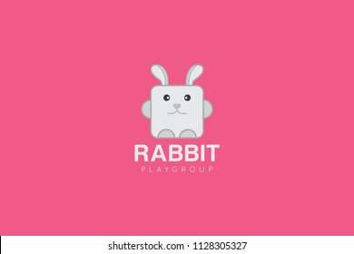 rabbit vector for logo, icon, symbol