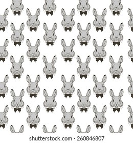 rabbit vector pattern