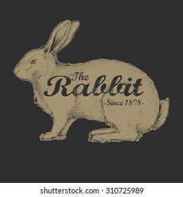 Rabbit vintage