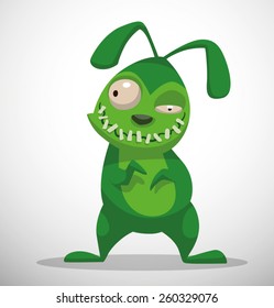 Rabbit Zombie, vector