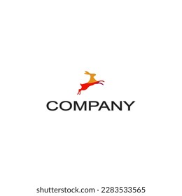 Rabbiticon or Logo template. Cute animal.vector