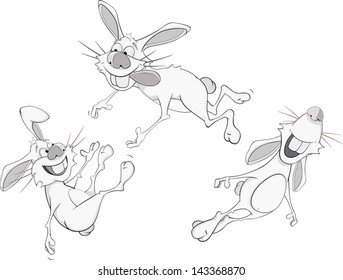 Rabbits cartoon