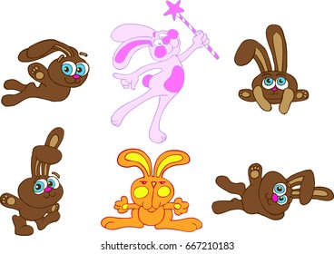 rabbits cartoon