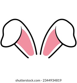 Rabbits Ears Vector Clipart Design