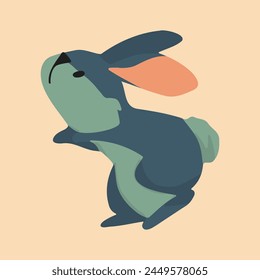  rabbits with this charming collection of hand-drawn vintage-style illustrations.