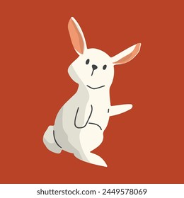  rabbits with this charming collection of hand-drawn vintage-style illustrations.