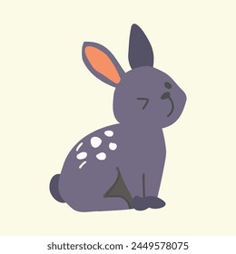  rabbits with this charming collection of hand-drawn vintage-style illustrations.