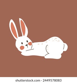  rabbits with this charming collection of hand-drawn vintage-style illustrations.