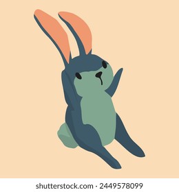  rabbits with this charming collection of hand-drawn vintage-style illustrations.