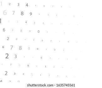 Rabdom numbers. Illustration for concept design. Digital design concept. Digital technology wallpaper.Vector binary code background.