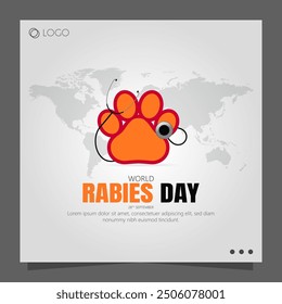 Rabies Day, observed on September 28th, aims to raise awareness about the prevention and control of rabies, a deadly viral disease.