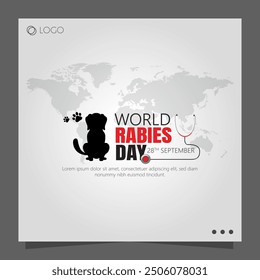 Rabies Day, observed on September 28th, aims to raise awareness about the prevention and control of rabies, a deadly viral disease.