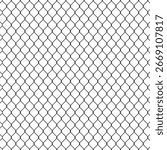Rabitz texture, Chain-link mesh fence, schematic illustration