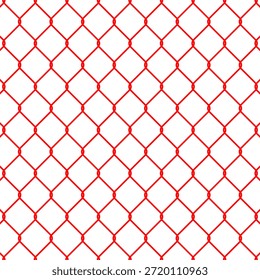 Textura de Rabitz, valla de malla de Enlace de cadena, ilustración esquemática