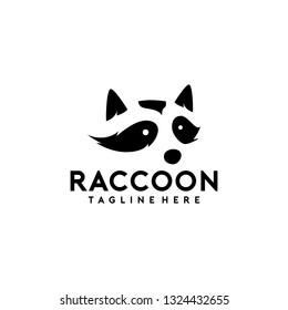 Raccoon Logo Design Stock Vector (Royalty Free) 1324432655 | Shutterstock