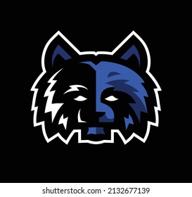 Raccoon Mascot Gaming Logo Template