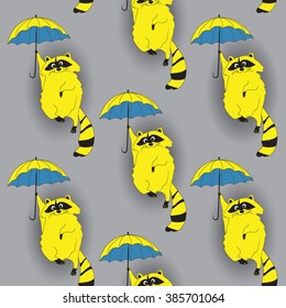 raccoons pattern