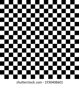 Race 18x18 Pattern. Chess Pattern Vector. Race Flag Checkered Pattern.