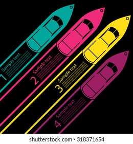 race Boat infographics