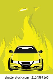 race car design vector illustration