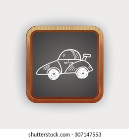 race car doodle