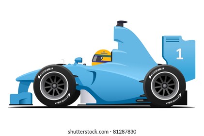 Race car Formula 1