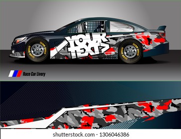 race car graphic background vector. blue black abstract lines vector with modern camouflage design concept  for truck and vehicles graphics vinyl wrap 