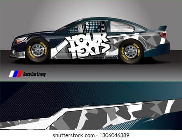 race car graphic background vector. blue black abstract lines vector with modern camouflage design concept  for truck and vehicles graphics vinyl wrap 