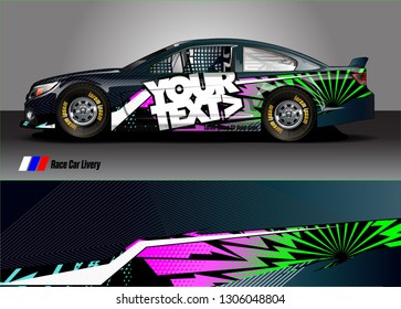 race car graphic background vector. abstract black blue lines vector with modern camouflage design concept  for truck and vehicles graphics vinyl wrap 
