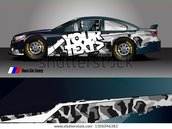 Race Car Graphic Background Vector Blue Stock Vector (Royalty Free ...