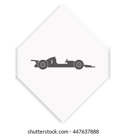 Race car icon.