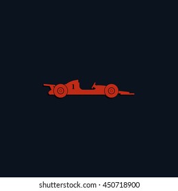 Race car icon.