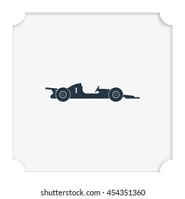Race car icon.