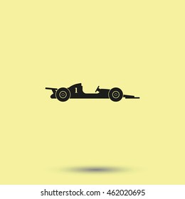 Race car icon.