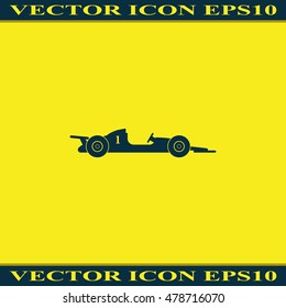 Race car icon.