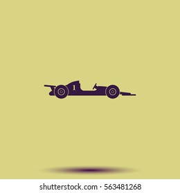 Race car icon.