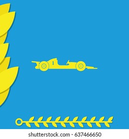 Race car icon.