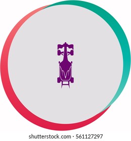 Race car  icon. Vector design.