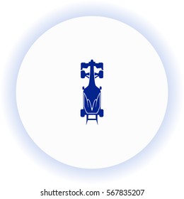 Race car  icon. Vector design.