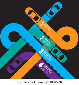 race car infographics