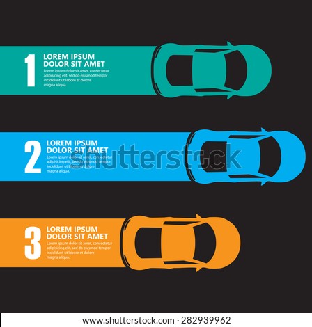 race car infographics