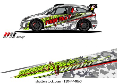 Race car livery graphic vector designs. abstract background for vehicle vinyl wrap
