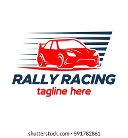 Race car logo