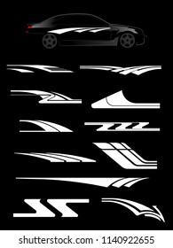 RACE CAR STICKER