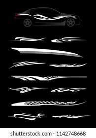 RACE CAR STICKER